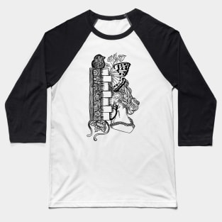 Kelvingrove Mix // Black Baseball T-Shirt
